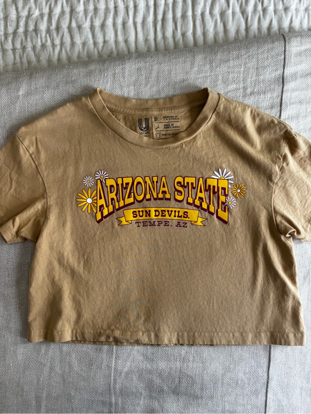 Arizona State Sun Devils  Cropped T‑Shirt